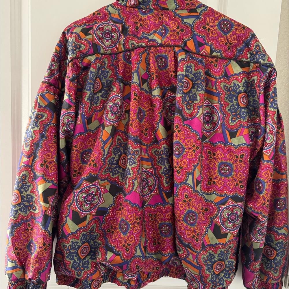 1980s psychedelic Multicolor Patterned Jacket - image 3